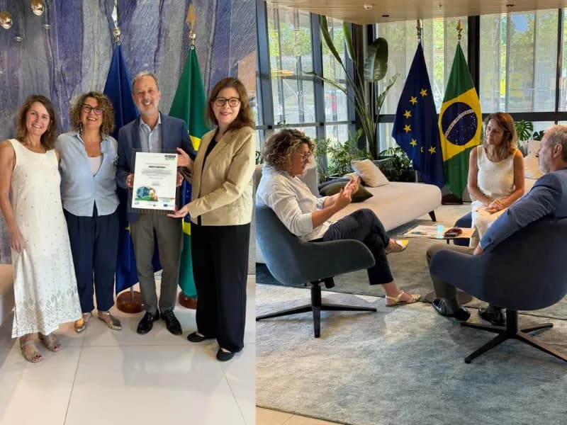União Europeia recebe agradecimento do Instituto Selo Social por projeto de formação de jovens no Recife